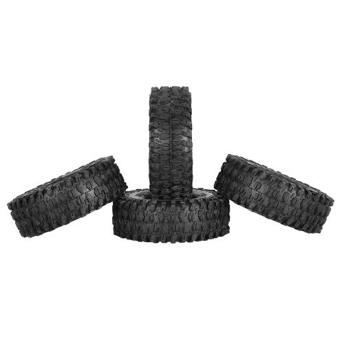 

4Pcs AUSTAR AX-5020B 1.9 Inch 1/10 Rock Crawler Tires with Metal Hub for Traxxas Redcat SCX10 AXIAL RC Car