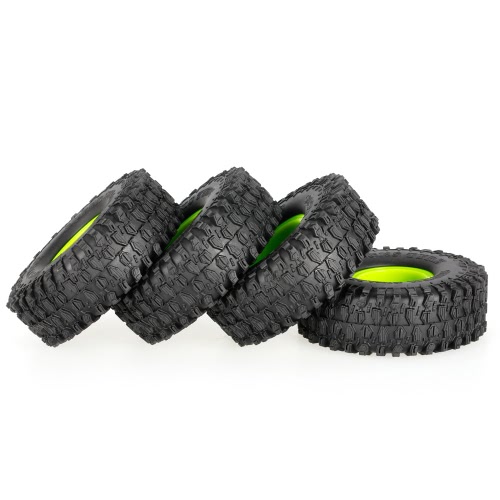 

4Pcs AUSTAR AX-5020C 1.9 Inch 120mm Tires with Hub for 1/10 Traxxas Redcat SCX10 AXIAL RC4WD TF2 Rock Crawler