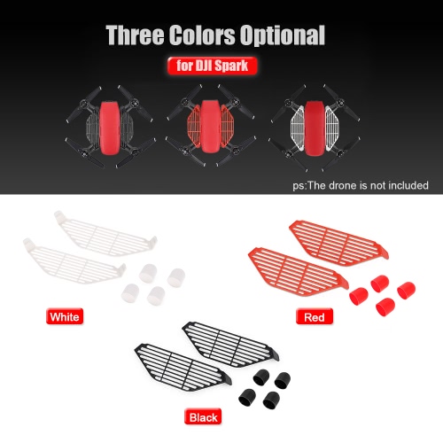 

Finger Protector Hand Guard Protection Fence & Motor Protective Cap for DJI Spark FPV Quadcopter
