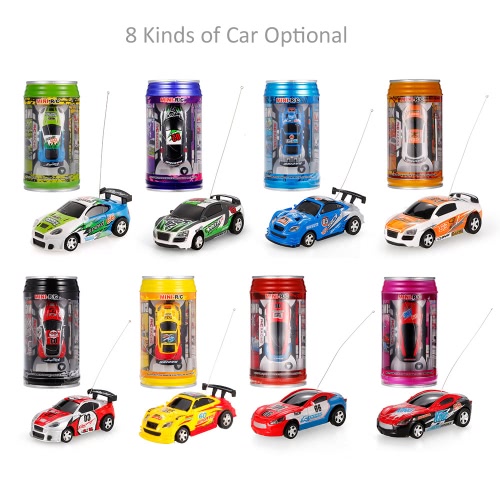 

FENGQI TOYS 9803 Coke Can 1/63 Speed Mini Racing Radio Control Car Collection Kids Gift Decoration