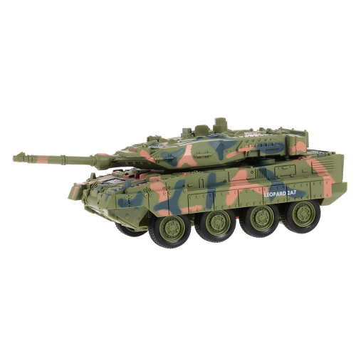 Crea giocattoli 8020 LEOPARD 2A7 Radio Control Tank Tank principale per bambini