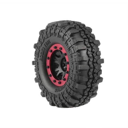 

4шт AUSTAR 4020-2 110 мм 1.9in Rim Rubber Tire Wheel для AXAIL SCX10 90046 RC4WD D90 1/10 RC Rock Crawler Car