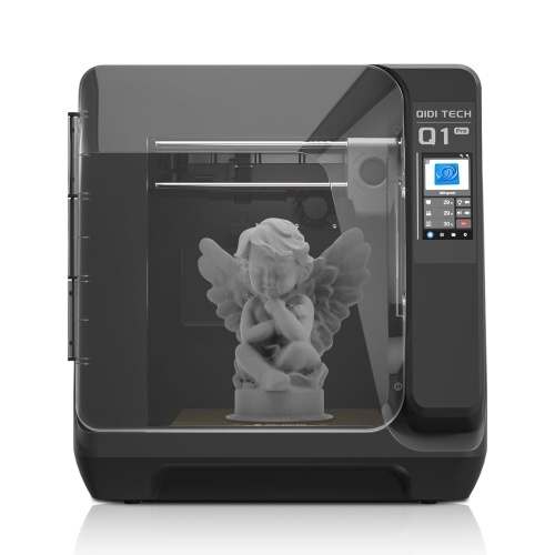 

QIDI Q1 Pro 3D Printer with Camera 600mm/s High-Speed Fully Auto Leveling Printing Size 9.65''x9.65''x9.45''