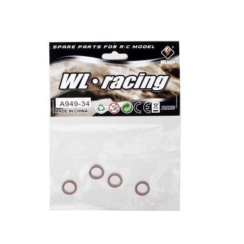 

4шт оригинальные Wltoys A949 A959 A969 A979 K929 автомобиль Rc 1/18 смазки подшипников 8 * 12 * 3.5 A949 34 части для автомобиля R