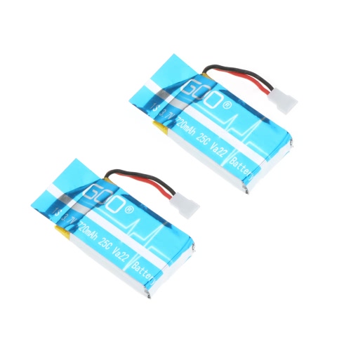 

2шт Wltoys V931 6CH вертолет 3D шкала обновления LiPo батареи 3.7V 720mAh 25 C