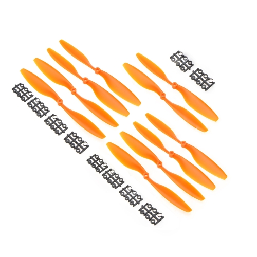 

5 пар нейлон 10x4.5 «1045 1045R CW КОО пропеллер оранжевый DJI F450 500 F550 FPV мульти вертолет горючего APC