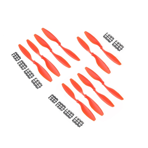 

5 пар нейлон 10x4.5 «1045 1045R CW КОО пропеллер красный для DJI F450 500 F550 FPV мульти вертолет горючего APC