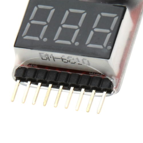 

5pcs 1-8S индикатор RC Li-ion Lipo батареи тестер низкого напряжения звуковой сигнал