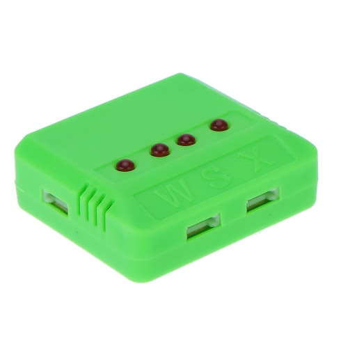 

Супер летать зарядное устройство батареи 3.7V наборы 500mAh 25 C Lipo батареи 4шт и X 4 зарядное устройство для Hubsan H107D FPV горючего