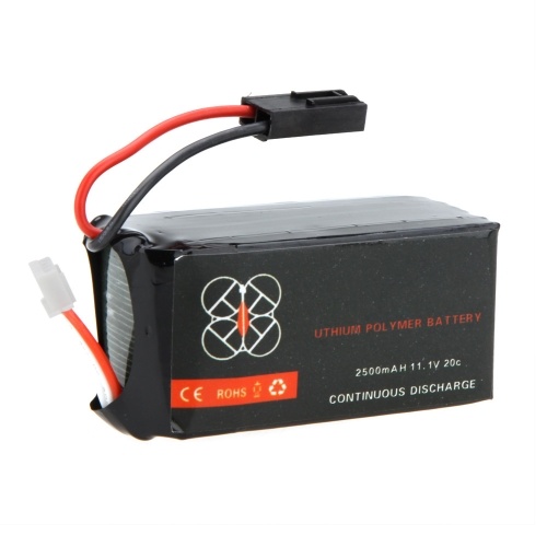 

Высококачественная аккумуляторная батарея Lipo Upgrade 11.1V 2500mAh 20C для Quadcopter Parrot AR.Drone 2.0