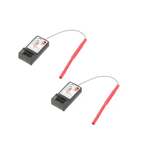 Second Hand 2 Pcs FlySky Ricevitore FS-R6B 2.4Ghz 6CH per trasmettitore FlySky TH9X FS-CT6B FS-T6