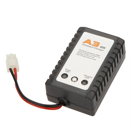 

Аккумулятор A3 NIMH Compact Charger Макс. 20 Вт для аккумуляторной батареи NiMH для автомобилей RC