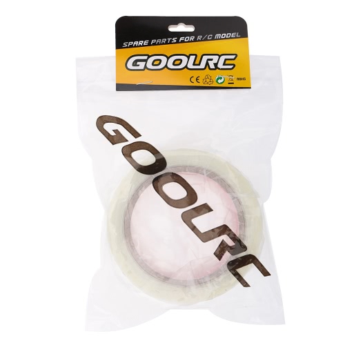 

GoolRC 40mm Wide Fiber Tape Viscose Модель Фиксированная вискоза Специальная для RC Fixed Wing Quadcopter Milky White