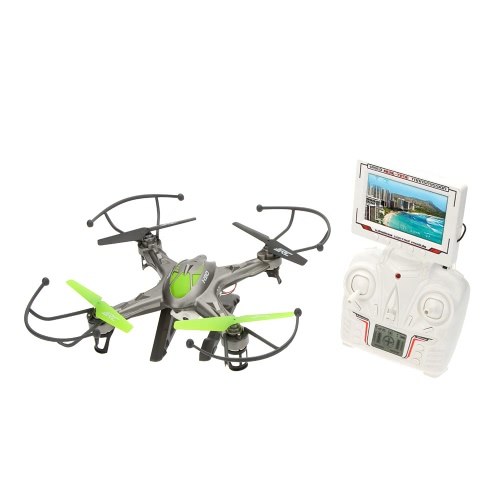 JJRC H9D 2.4G de Transmission Vidéo en Temps Réel Quatre Axes Aéronefs UFO FPV Quadcopter avec l'Appareil Photo 0.3MP