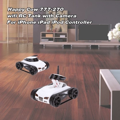 

Секундомер wifi Mini i-spy RC-автоцистерна RC-камеры для автомобилей Happy Cow 777-270 с камерой 30 Вт для iPhone iPad iPod Controller