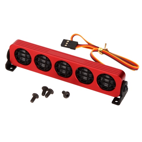 

AX-509W многофункциональный ультра яркие Светодиодные лампы для 1/10 1/8 RC HSP Traxxas TAMIYA CC01 4WD осевой SCX10 модель автомо