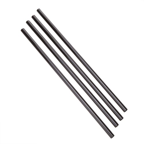 Tubo de la cola del tubo de la fibra de carbono superficial desaparecida 4Pcs DIY 16 * 14mm 500mm