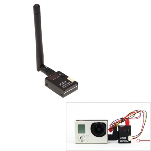 

BOSCAM BOS350 5.8G 350mw 32CH беспроводной передатчик с фиксированным гнездом M2 для RC Gopro 3 3+ 4 камеры HD19 Plus