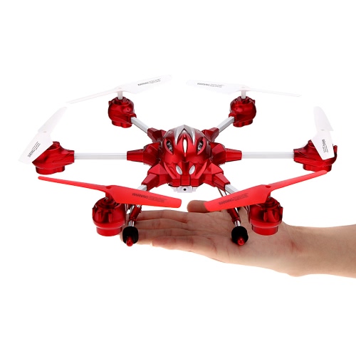 HUAJUN W609-10 4.5CH 2,4 G com seis eixos giroscópio 360 ° de giro RTF RC Hexacopter Drone UFO (tamanho médio) com 0.3 MP câmera