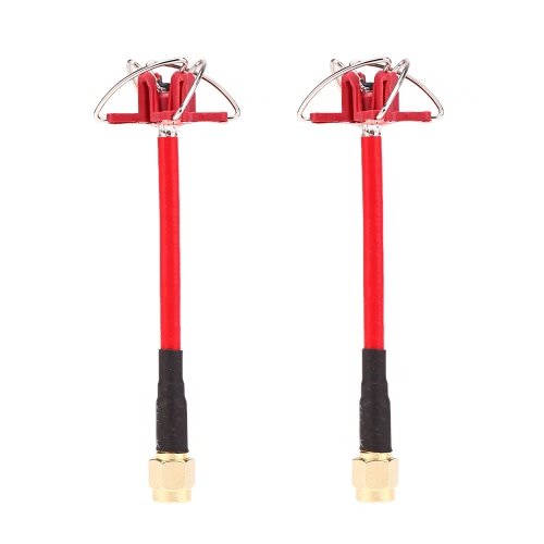 5.8GHz FPV 4-Leaf Clover RP-SMA-J Connector AV Transmission Antenna