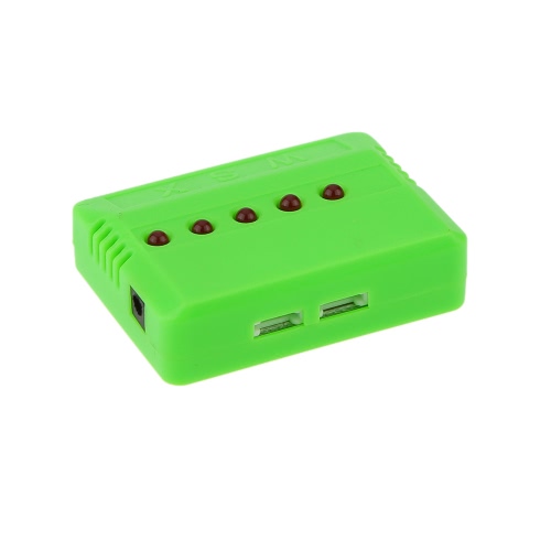 

Super Fly 5-портовый Fast Charger устанавливает X5A-A08 (VA13) с 3.7V 520mAh Lipo аккумулятор для RC-вертолета WLtoys V977 V930 JJRC H37 Quadcopter