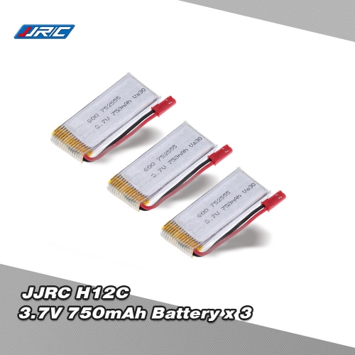 Original JJRC H12C RC parte 3.7 v 750mAh Lipo bateria H12C-10(VA30) para JJRC H12C RC Quadcopter