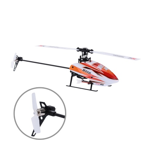 

Second Hand XK Blast K110-B 6CH 3D 6G System Brushless Motor BNF RC Helicopter