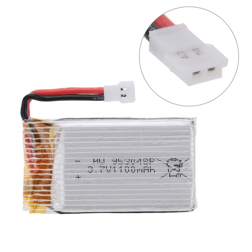 

2шт 3.7V повышен, 1100mAh литий-полимерный аккумулятор для Syma X5SC X5SW RC горючего Дрон