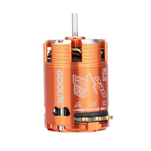 

GoolRC 540 / 21.5T 1760KV Сенсорный бесщеточный двигатель для автомобиля 1/10 RC