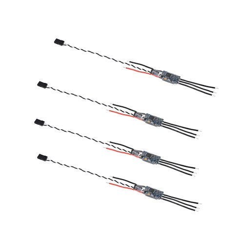 

GoolRC 4Pcs 2-4S LiPo Battery 15A Brushless Electronic Speed Controller ESC for 280 300 330 Quadcopter