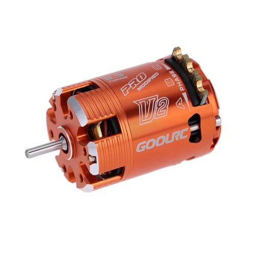 GoolRC 540 8.5T moteur Brushless Sensored pour 1/10 sur route dérive Buggy tout terrain 1/10