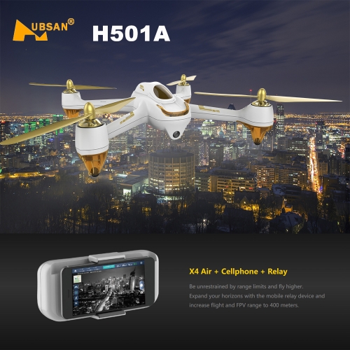 

Hubsan H501A X4 Air Pro Wifi FPV Drone Бесщеточный RC Quadcopter