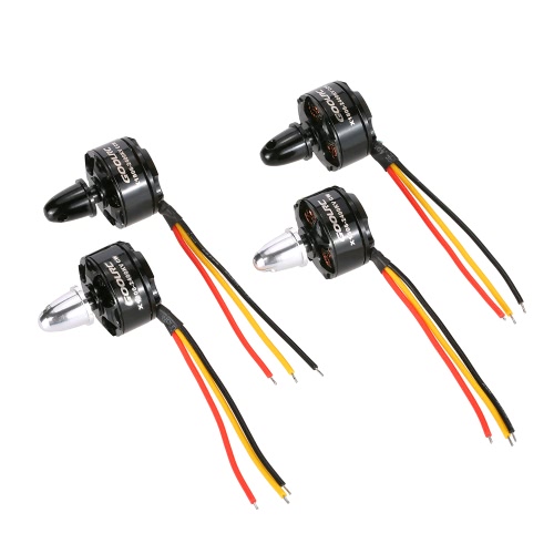 2ペアQAV180 QAV210 QAV250 FPVレーシングクワッドローターのためのオリジナルGoolRC X1806 2400KV CW / CCWブラシレスモーター