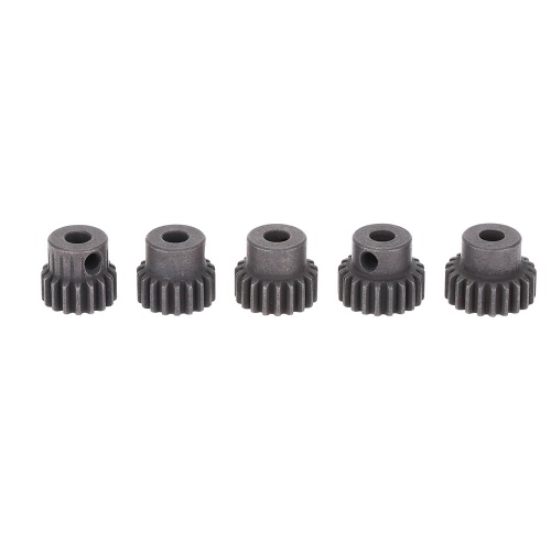 

GoolRC 5Pcs 32DP 5mm 17T 18T 19T 20T 21T Комплект зубчатых редукторов двигателя для 1-8-контактного автомобильного щетки без щеток