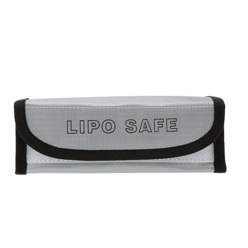 

18.5 * 7.5 * 6 см Серебряный высококачественный стеклянный Fiber RC LiPo Батарея Safety Bag Safe Guard Charge Sack