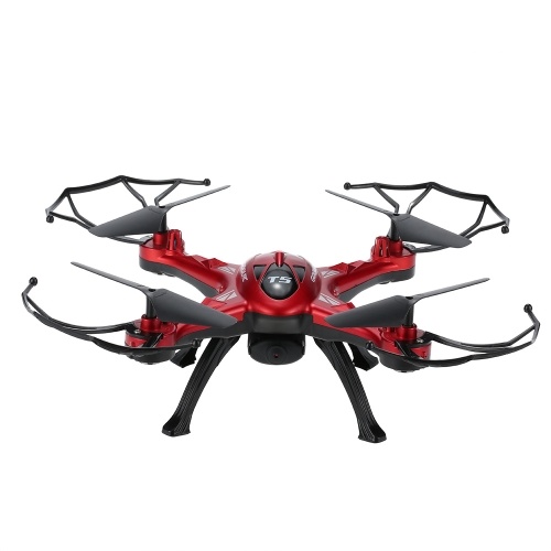 Quadricoptère RC avec caméra GoolRC T5W Wifi FPV 0.3MP avec retour de clé, mode CF, fonction d'éversion à 360 °