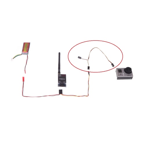 

GoolRC USB 90 Degree to AV Video Output & 5V DC Power BEC Input Cable FPV for Gopro Hero 3 camera(AV Video Output,5V DC Power BEC Input Cable,Gopro Hero Cable)