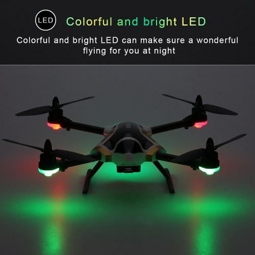 

Second Hand XK X251A Brushless Motor 3D 6G Switch Remote Control RTF RC Quadcopter with X7 Transmitter