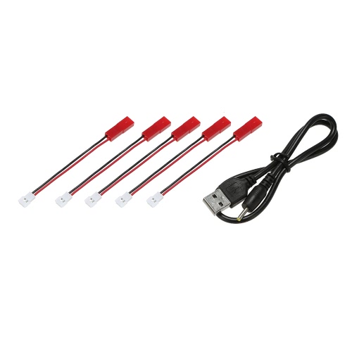 5-портовый X5 зарядное устройство с 5Pcs 3.7V 820mAh Lipo аккумулятор для MJX X800 X300 RC Drone