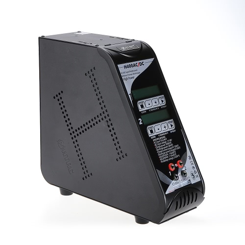 

Оригинальный HTRC HT-0055 H400AC / DC DUO 400W Профессиональное зарядное устройство / разрядник для вертолета RC Вертолетный самол