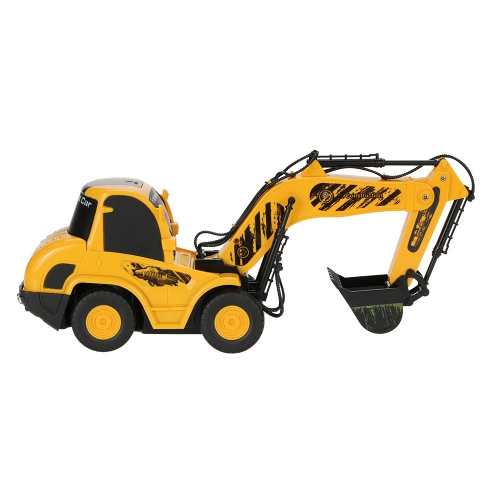 

Оригинальный RUICHUANG QY1152 2.4G 1:32 Тяжелый трейлер Mercedes Benz и 1:20 Экскаватор Digger RTR RC Автомобильный комплект автомобилей