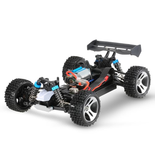 

Second Hand Original Wltoys A959 Upgraded Version 1/18 Scale 2.4G Remote Control 4WD Electric RTR Off-Road Buggy RC Car