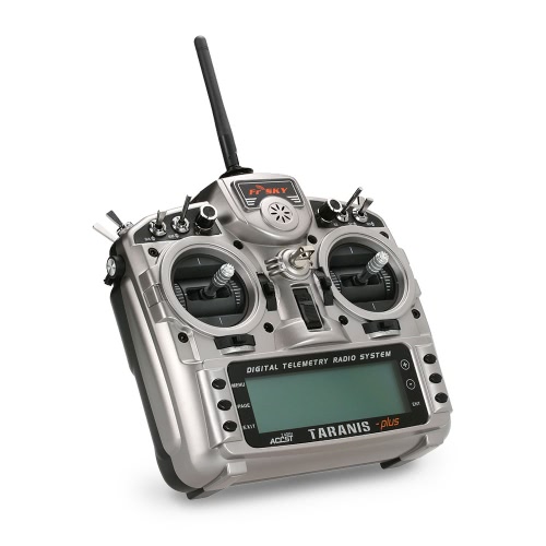 

Радиотелефонный передатчик FrSky Taranis X9D Plus 2.4G ACCST 16CH Open TX Mode 2 для RC Quadcopter Вертолетный самолет