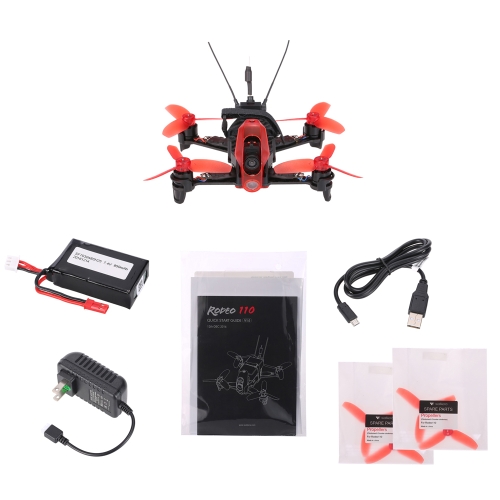 

Оригинальный Walkera Rodeo 110 Tiny Micro 5.8G FPV Racing Quadcopter F3 Контроллер полета Бесщеточный закрытый Drone BNF