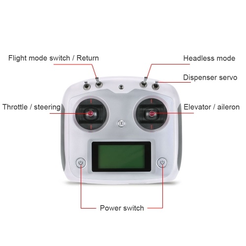 

IDEAFLY Poseidon-480 Brushless 5.8G FPV 700TVL Camera GPS Quadcopter w/ OSD Waterproof Professional Fishing Drone