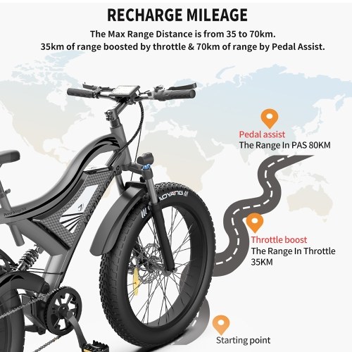 

AOSTIRMOTOR S18 750W Electric Mountain Bicycle