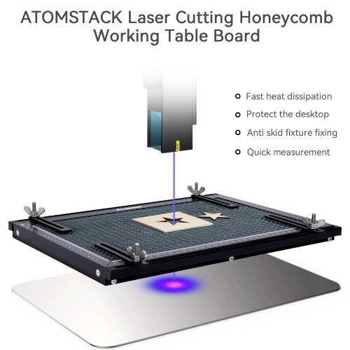 ATOMSTACK F1 Laser Cutting Honeycomb Working Table 380x284mm