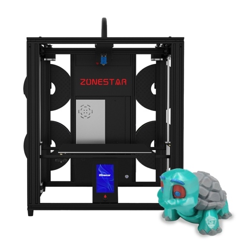 Zonestar Z9V5MK6 3D プリンターアップグレードされた印刷サイズ 300x300x400mm PLA/PLA+/PETG/ABS に適しています