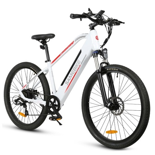

Samebike MY-275 E-Bike 27.5inch 500W Motor Power Assist Electric Bike 80-100km Range 48V 10.4AH Battery 32km/h Top Speed 7-Speed Transmission System 25° Max Grade 330lb Load Capacity