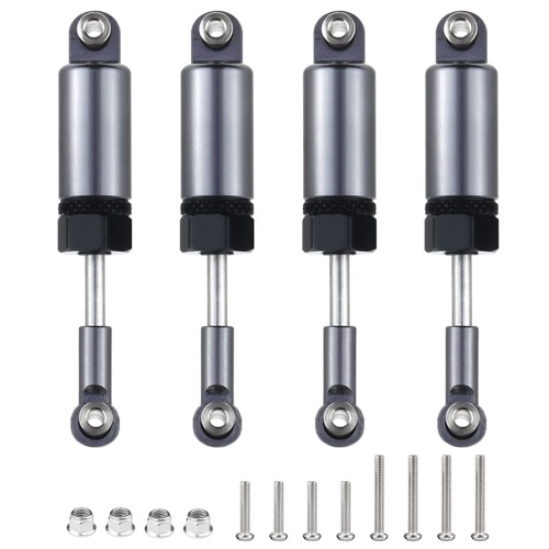 

4pcs Alloy Shock Absorber Replacement for WPL C14 C24 RC Military Truck